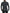 Dark Gray Nylon Turtleneck Pullover Sweater