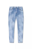 Light Blue Cotton Men Jeans