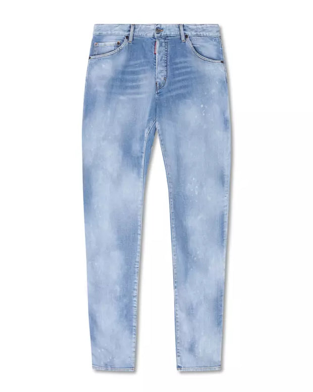 Blue Cotton Men Jeans