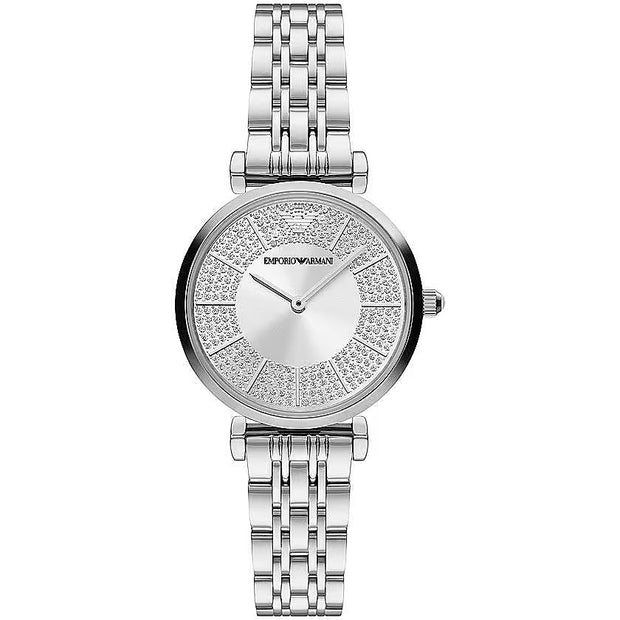 Elegant Silver-Toned Women's Watch