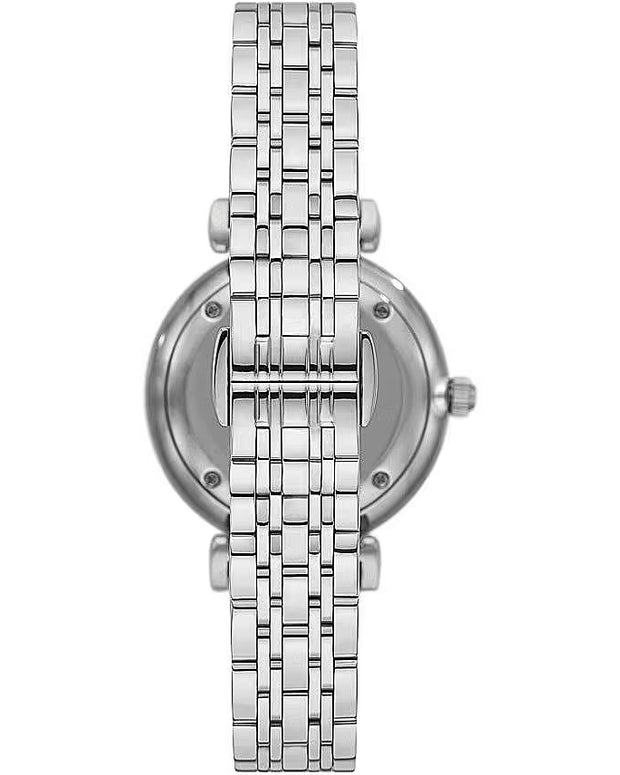 Elegant Silver-Toned Women's Watch