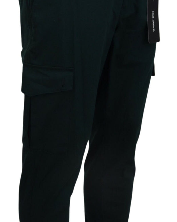 Green Cargo Cotton Stretch Jeans Pant