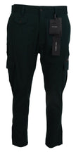 Green Cargo Cotton Stretch Jeans Pant