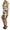 White Coconut Print Sheath Mini Silk Dress