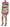 Multicolor Silk Floral Bodycon Sheath Dress