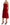 Pink Viscose Stretch Strapless A-line Dress