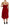 Pink Viscose Stretch Strapless A-line Dress