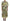 Multicolor Silk Floral Print Long Maxi Dress