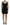 Black Fit Wool Stretch Sheath Mini Dress