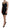 Black Fit Wool Stretch Sheath Mini Dress