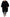 Black Cashmere Blend Faux Fur Coat Jacket