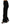 Black Knitted Cotton High Waist Mermaid Skirt