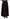 Brown Polyester High Waist A-line Maxi Skirt
