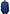 Blue Color Splash Mohair Cardigan  Sweater