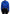 Blue Cotton Full Zip Cropped Hooded Sweatshirt Sweater
