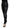 Black Washed Mid Waist Tapered Women Casual Denim Jeans