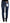 Blue Washed Cotton Low Waist Women Casual  Jeans