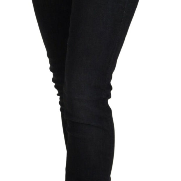 Chic Low Waist Designer Skinny Jeans