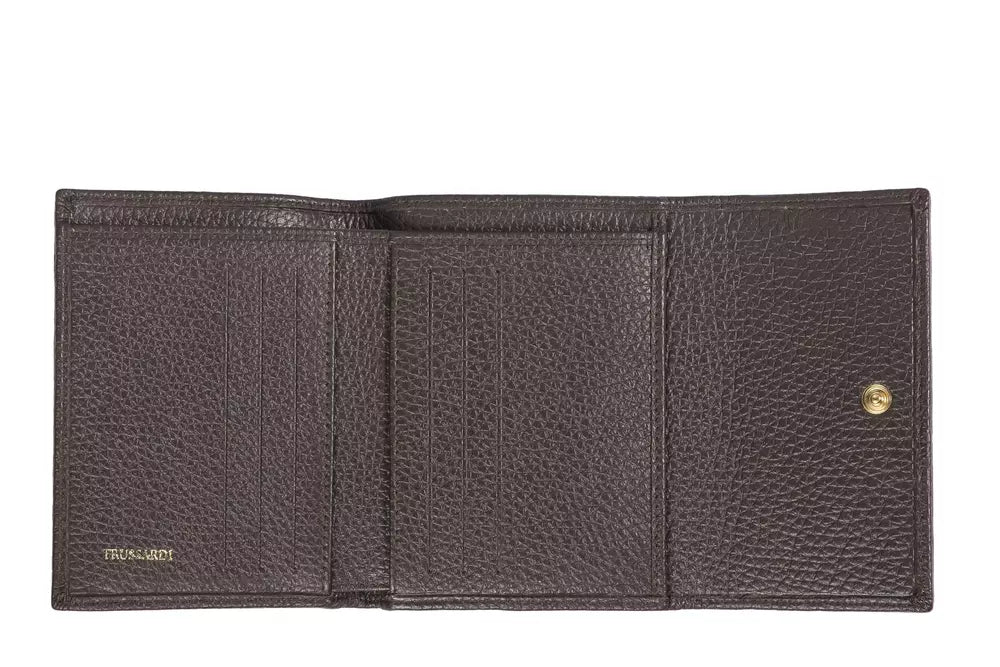 Brown Leather Women Wallet