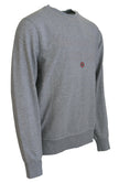 Gray Men Pullover Sweatshirt Sweater
