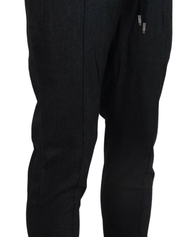 Gray Cotton Jogger Men Pants