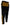 Black Yellow Cotton Men Pants