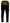Black Yellow Cotton Men Pants