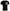 Black Sneak Peek Cotton Short Sleeve T-shirt