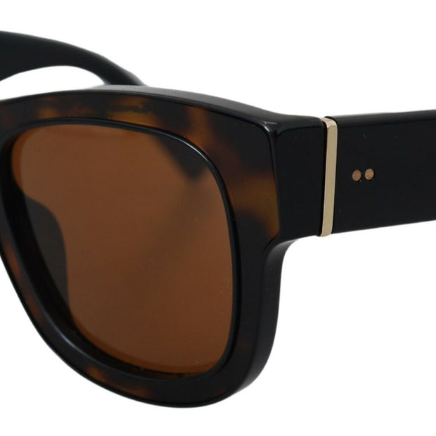 Chic Brown Acetate Sunglasses