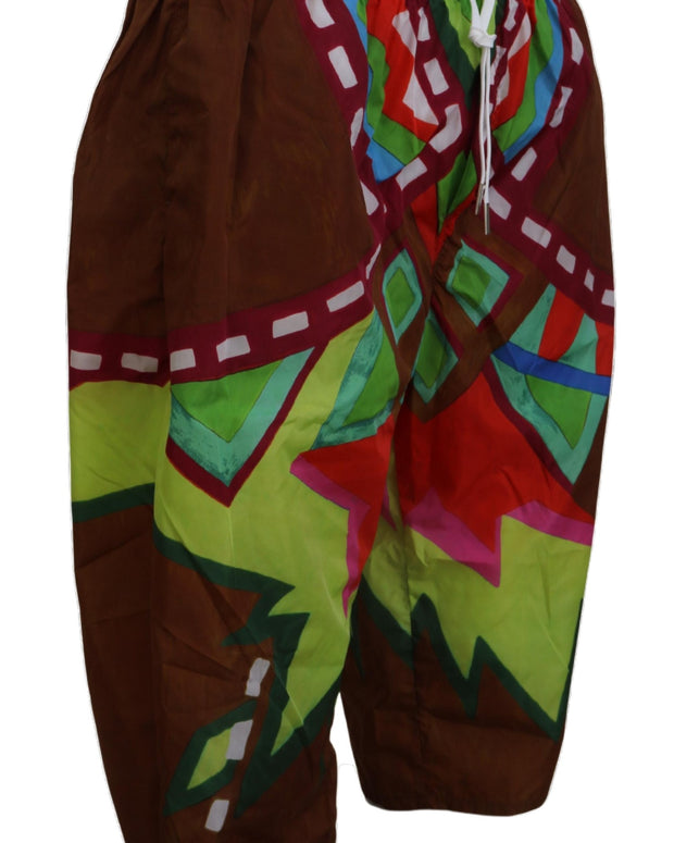 Multicolor Printed Men Beachwear Shorts Swimwear