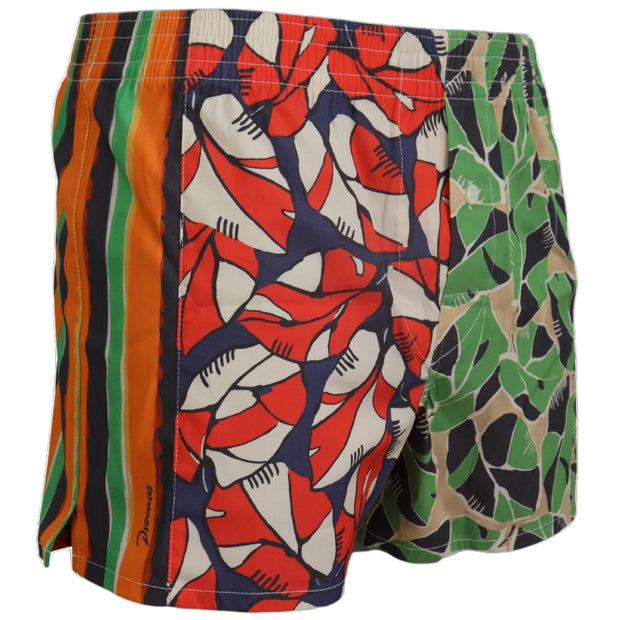 Multicolor Floral Men's Swim Shorts