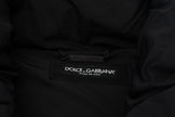 Black Sleeveless DG Metal Embellishment Jacket