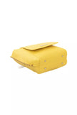 Yellow Polyurethane Women Crossbody