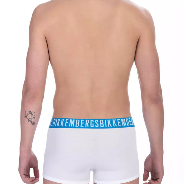 White Cotton Men Trunk Underwear