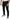 Black Slim Fit Tattered Denim Cotton Jeans