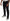 Black Angel Embroidery Skinny Denim Jeans