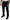 Black Wool Chino Dress Formal Pants