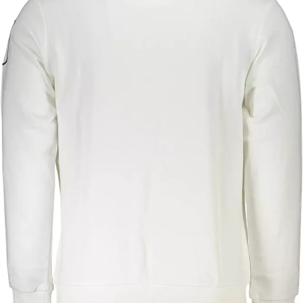 White Cotton Men Sweater