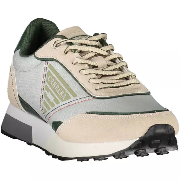 Beige ECO Leather Men Sneaker