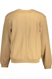 Beige Cotton Mens Sweater