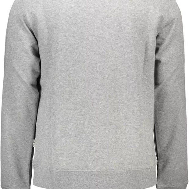 Gray Cotton Men Sweater