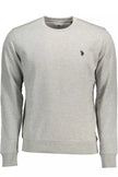 Gray Cotton Men Sweater