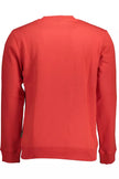 Red Cotton Men Sweater