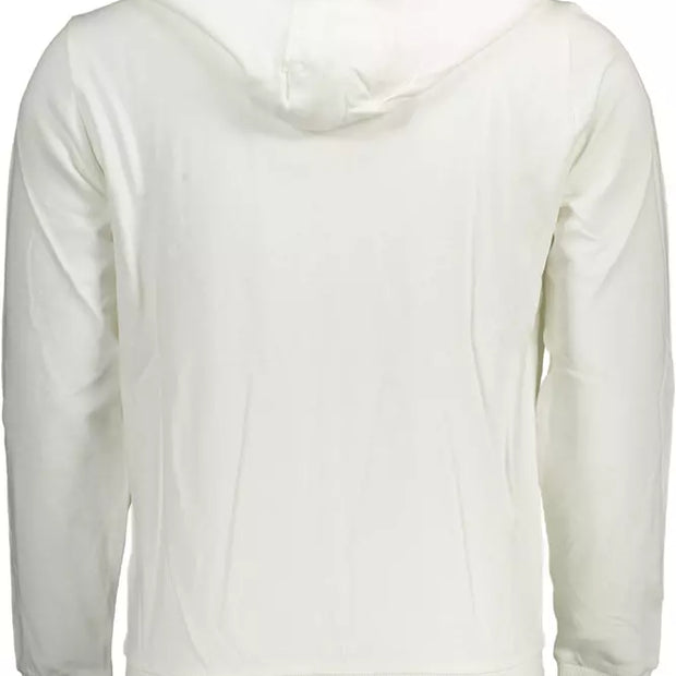 White Cotton Men Sweater