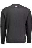 Black Cotton Men Sweater