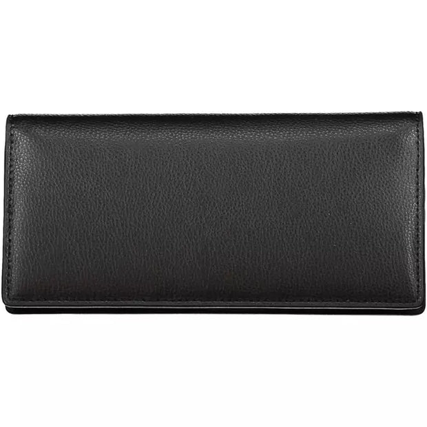 Black Polyethylene Women Wallet