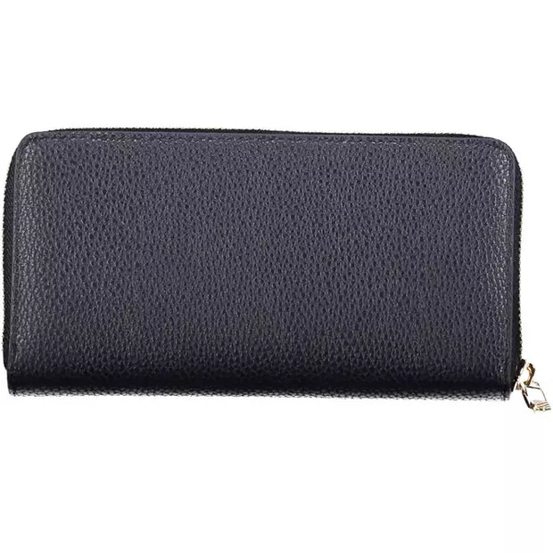 Blue Polyethylene Women Wallet