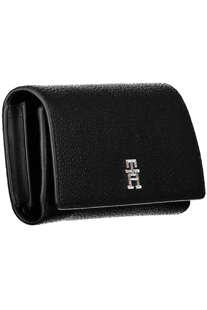 Black Polyethylene Women Wallet