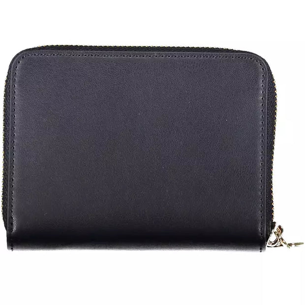 Blue Polyethylene Women Wallet