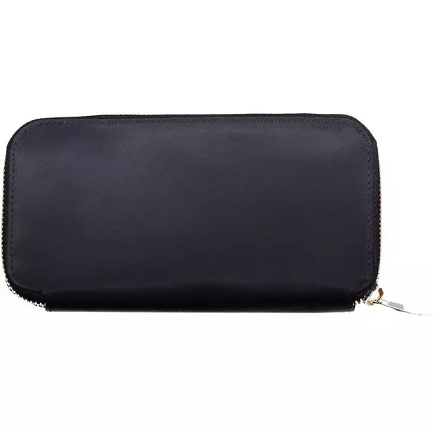 Blue Nylon Women Wallet